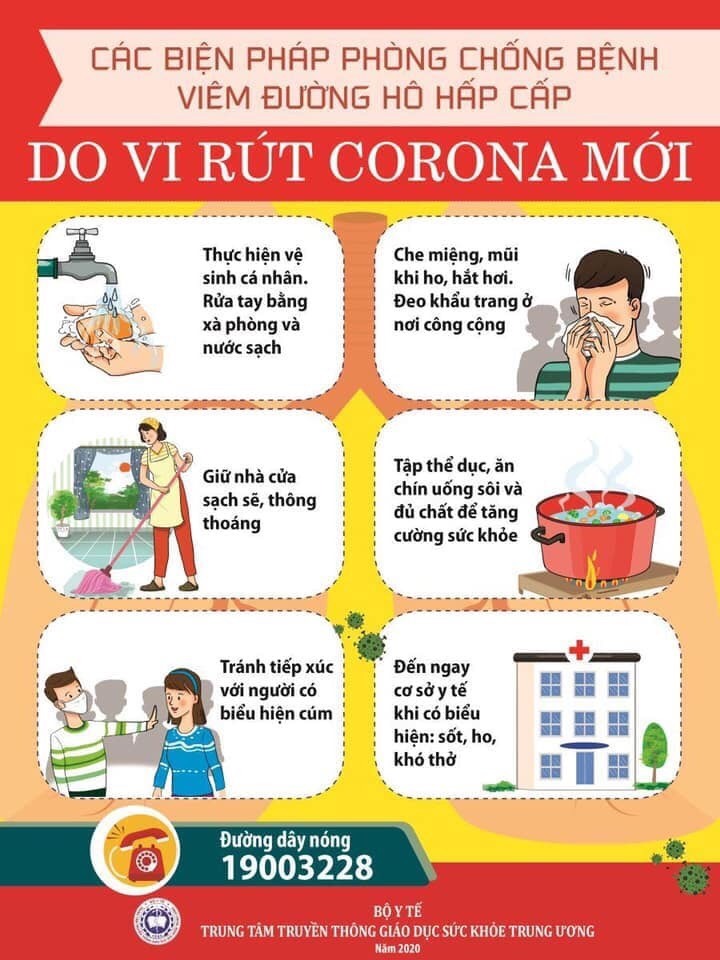 Tuyên truyền phòng chống bệnh viêm đường hô hấp cấp do chủng mới của virus Corona