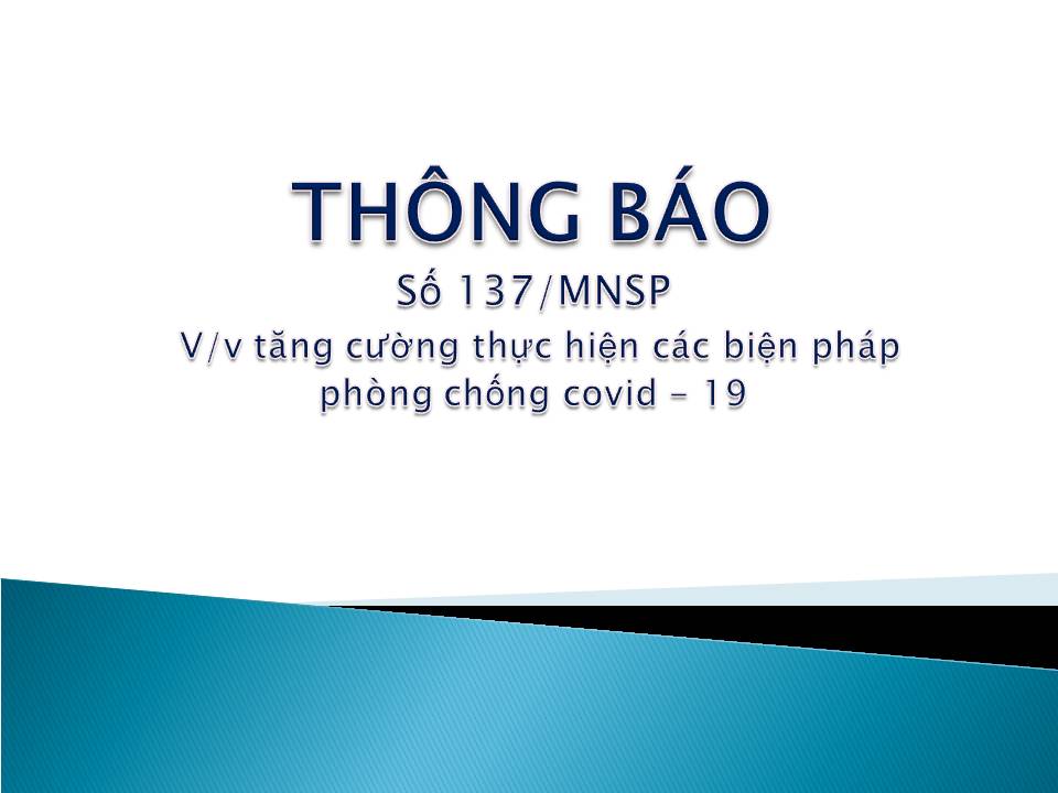 Trường mầm non Song Phượng thông báoV/v: tăng cường thực hiện các biện pháp phòng chốngCovid- 19