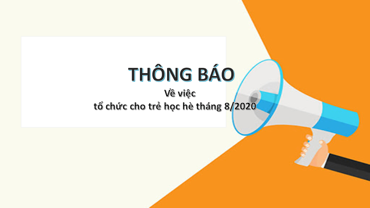 Trường mầm non Song Phượng thông báo về việc tiếp tục duy trì tổ chức hoạt động hè tháng 8