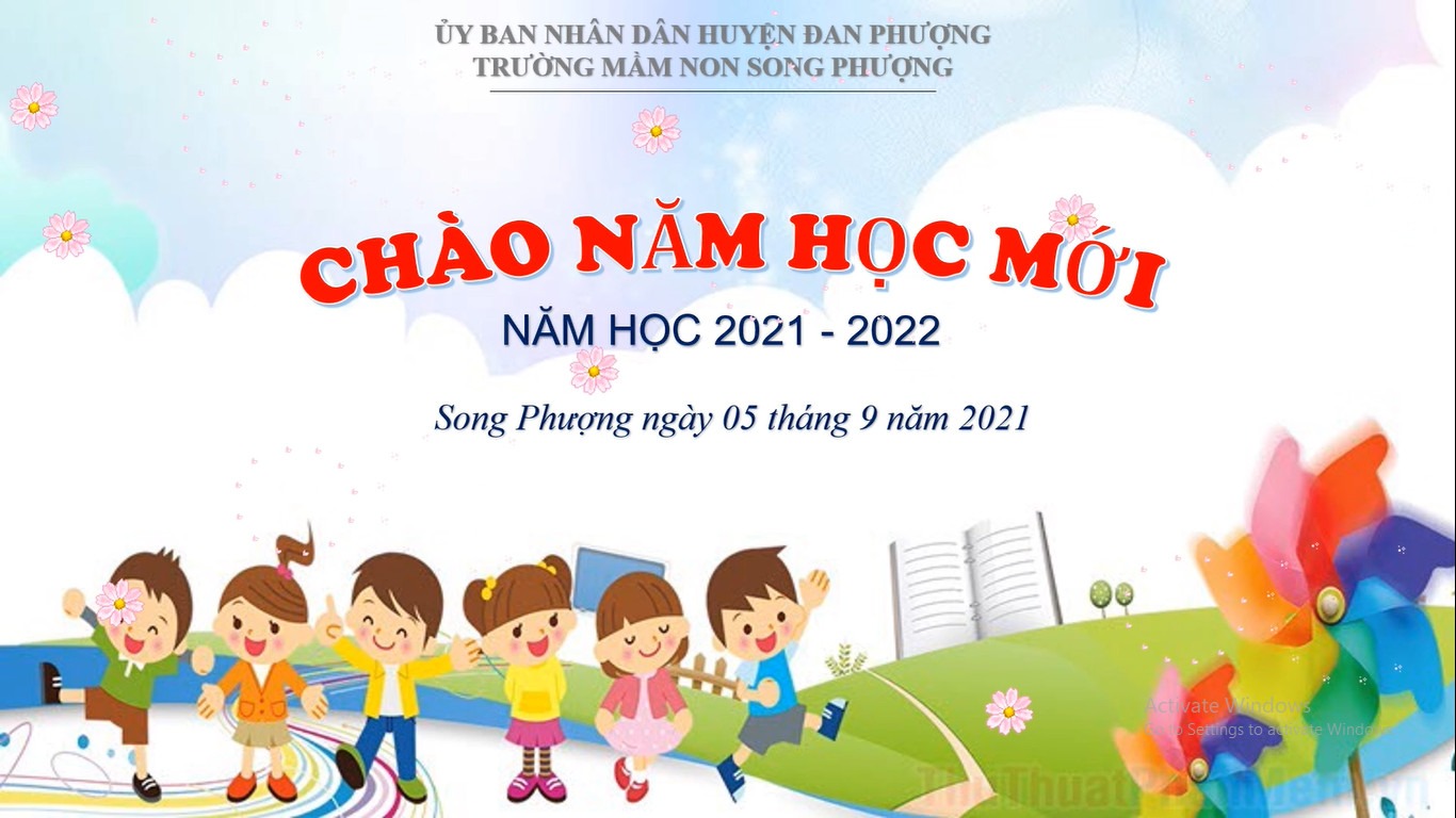 Lễ khai giảng năm học mới 2021 – 2022 trường mầm non Song Phượng