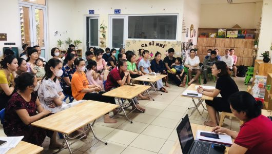 Trường mầm non Song Phượng tổ chức họp phụ huynh cuối năm học 2022-2023