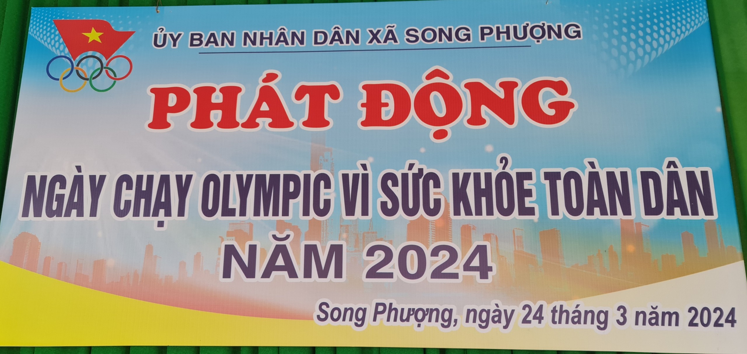 CHẠY OLYMPIC – VÌ SỨC KHỎE TOÀN DÂN